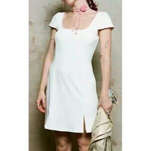 Labelrail x Lara Adkins Square Neck Rose Mini Dress Women Size 6 NWT Summer